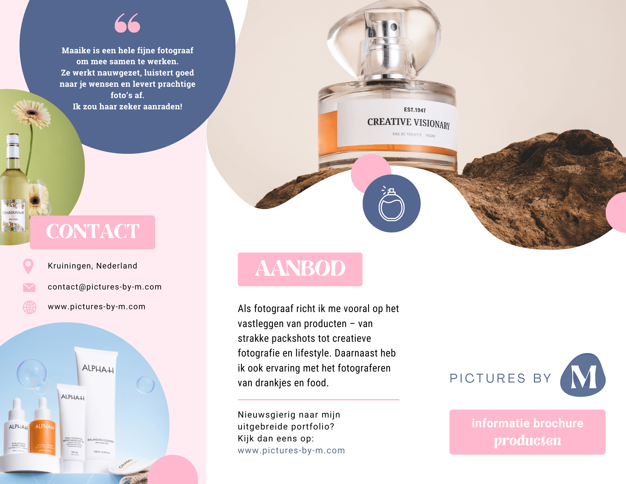 Info brochure drankjes